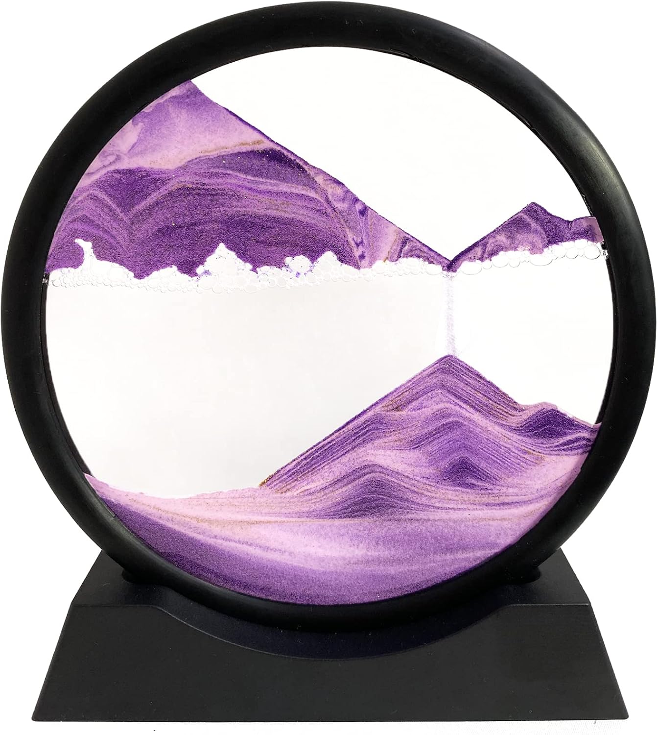3d Moving Sandscapes Frame | 7 , 12 Inch Sand Lamp ( Random Color )